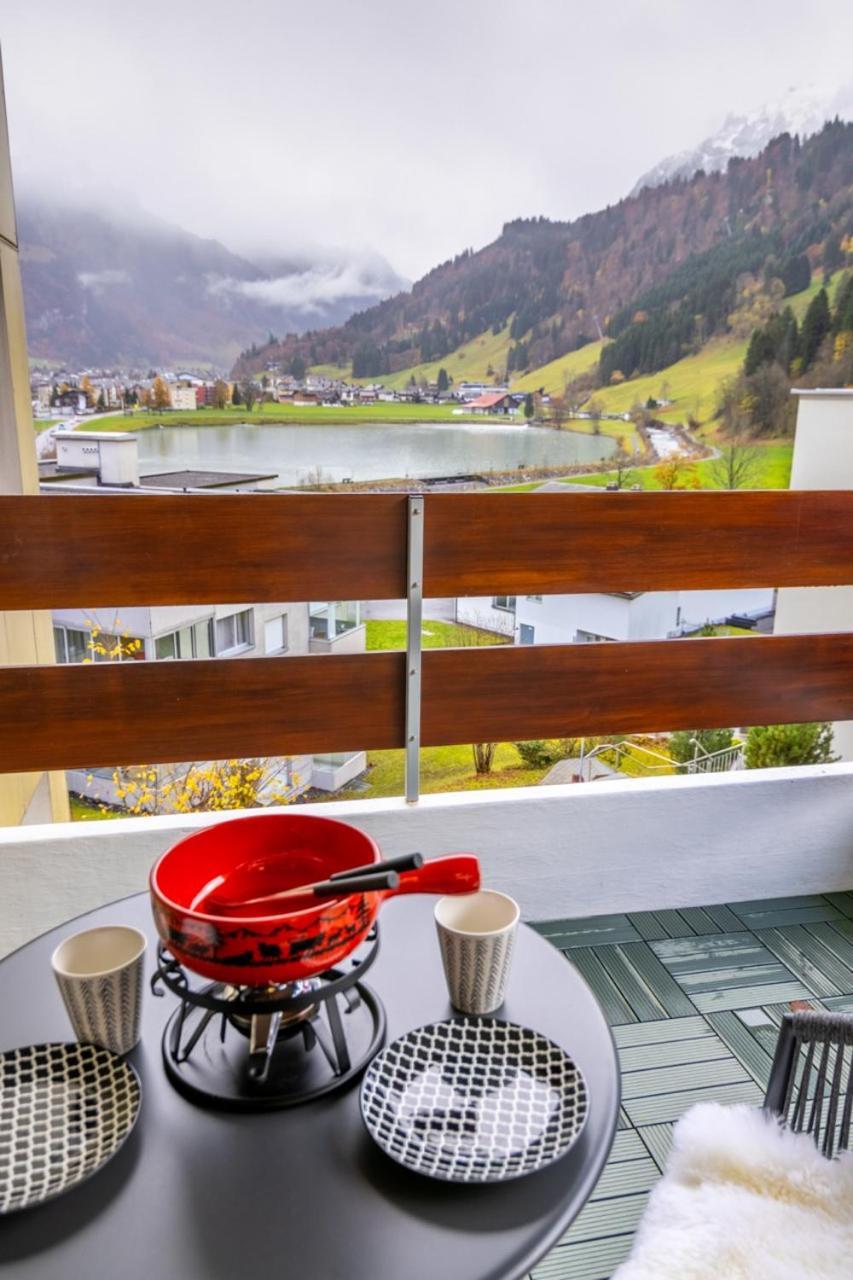 Wunderstay Alpine 303 New Studio With Lake & Mountain View Engelberg Exterior photo